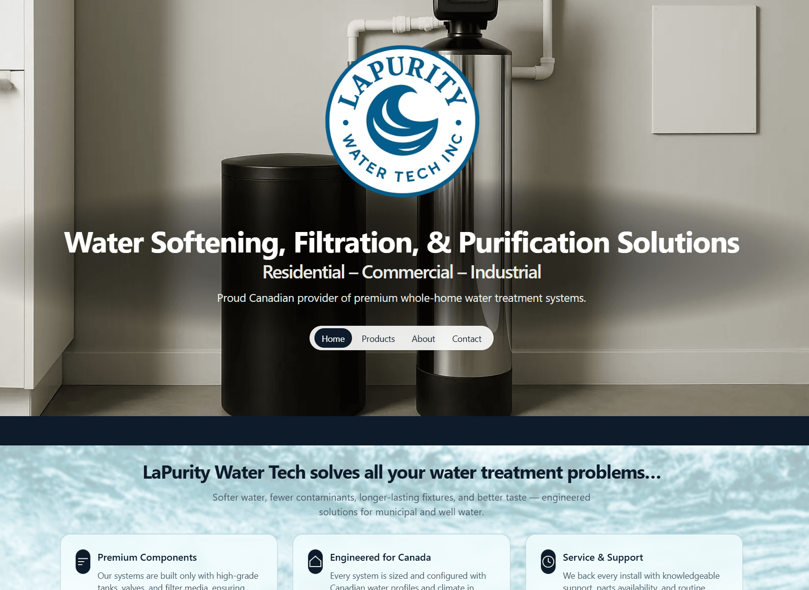 LaPurity Water Tech Product Catalog screenshot 1